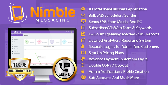 CodeCanyon Nimble Messaging Business Mobile SMS Marketing Application For Android 20956083 CodeCanyon Nimble Messaging Business Mobile SMS Marketing Application For Android 20956083