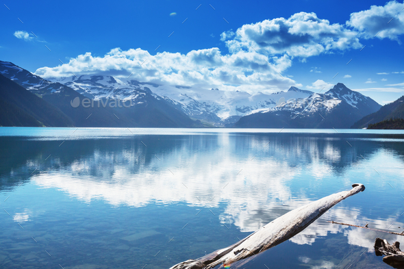 Garibaldi lake - Stock Photo - Images