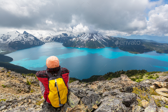 Hike in Canada - Stock Photo - Images