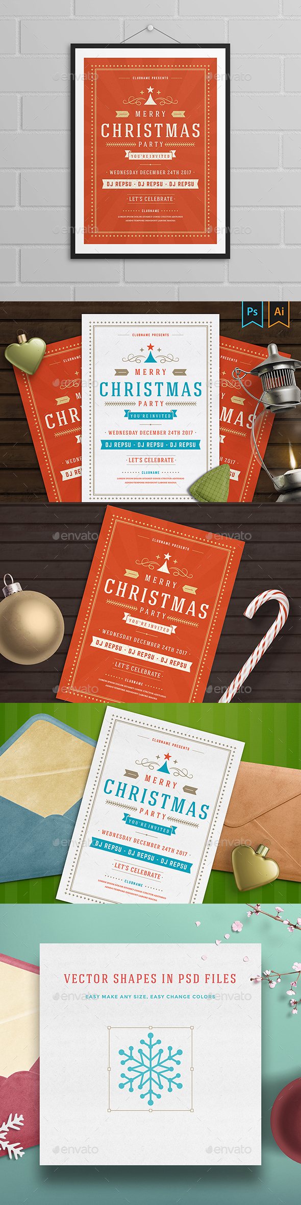 GraphicRiver Christmas Party Invitation Flyer 20726265 GraphicRiver Christmas Party Invitation Flyer 20726265