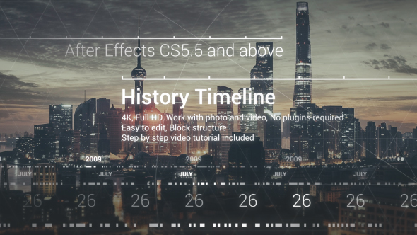 History Timeline - VideoHive 20957124
