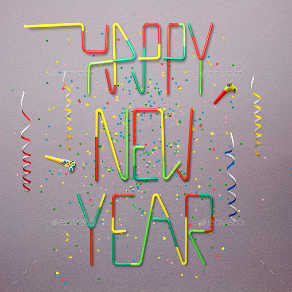 Happy New Year. - Stock Photo - Images