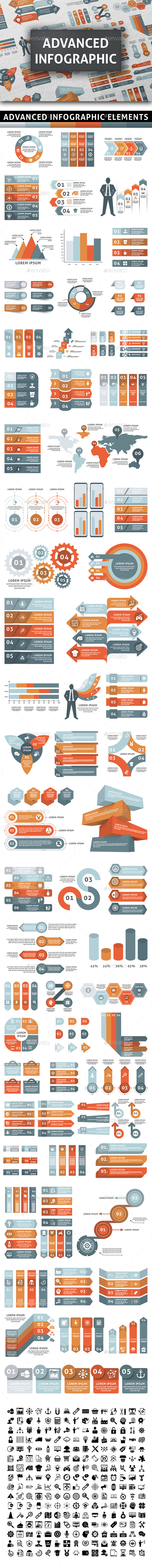 GraphicRiver Advanced Infographic Elements 20958040 GraphicRiver Advanced Infographic Elements 20958040