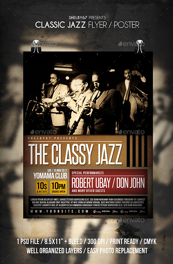 GraphicRiver Classic Jazz 20958852 GraphicRiver Classic Jazz 20958852