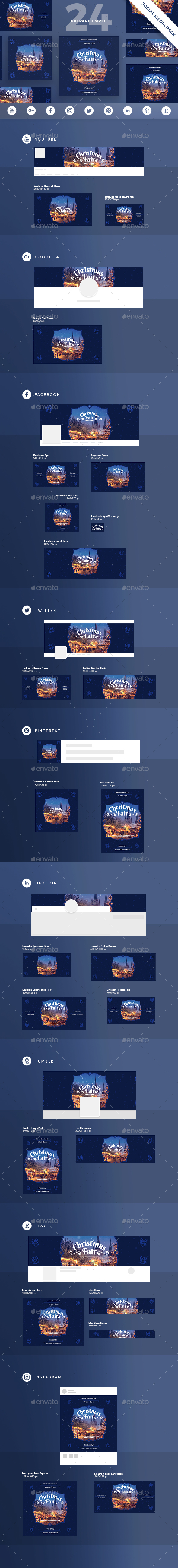 GraphicRiver Christmas Fair Social Media Pack 20959789 GraphicRiver Christmas Fair Social Media Pack 20959789