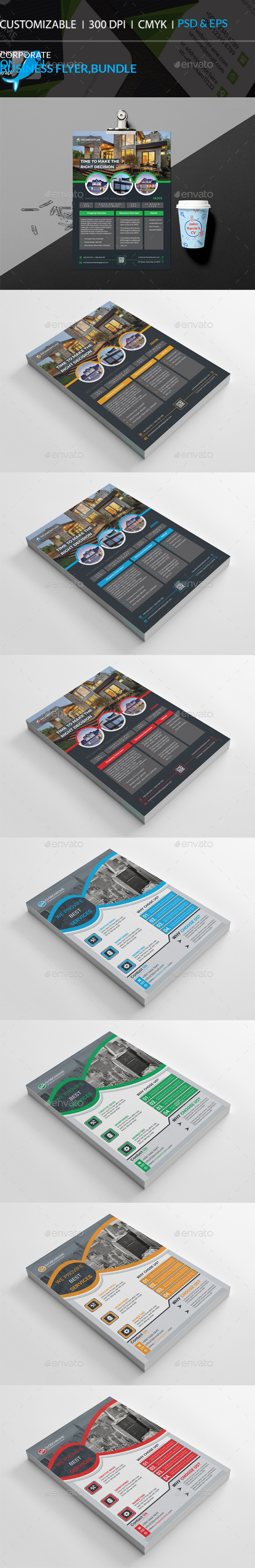 GraphicRiver Corporate Flyer Bundle 20960064 GraphicRiver Corporate Flyer Bundle 20960064