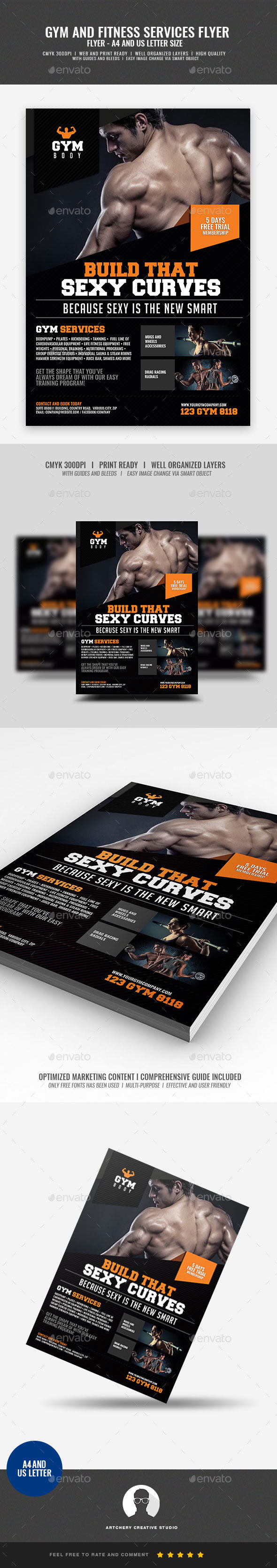 Gym Fitness Flyer