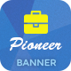 Pioneer Business HTML 5 Animated Google Banner