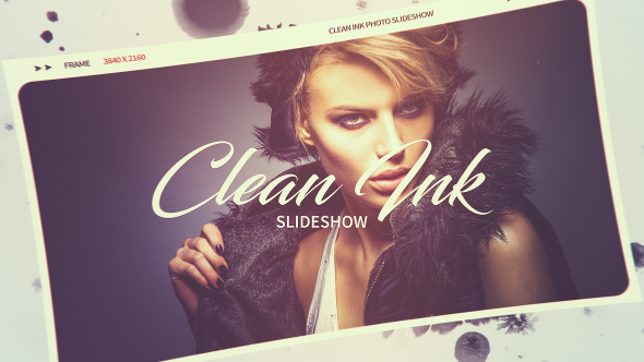 VideoHive Clean Ink Slideshow 20960610 VideoHive Clean Ink Slideshow 20960610