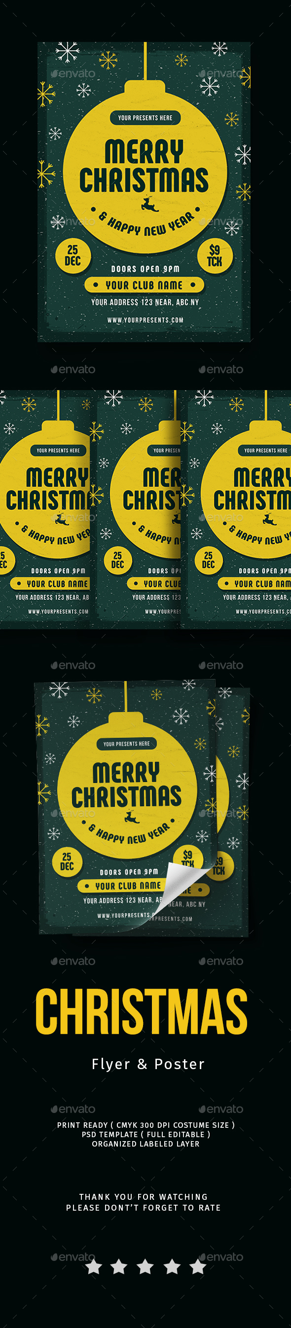 GraphicRiver Christmas Flyer Vol.4 20960748 GraphicRiver Christmas Flyer Vol.4 20960748