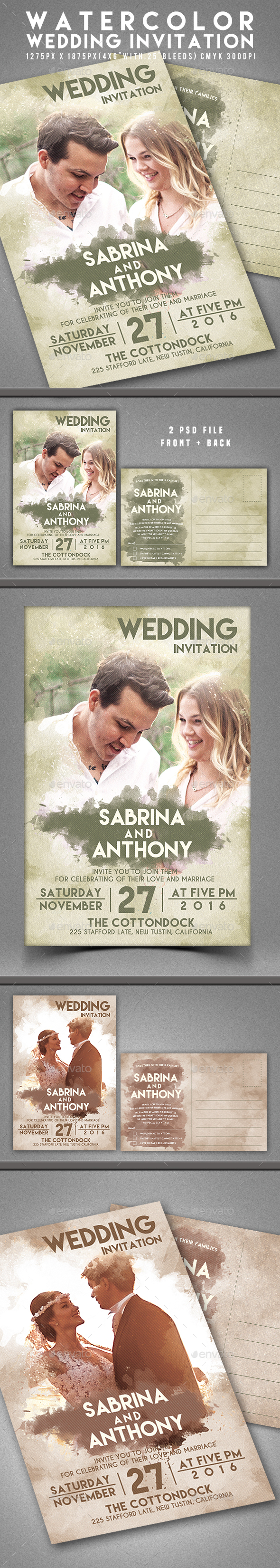 Wedding Invitation - Invitations Cards & Invites