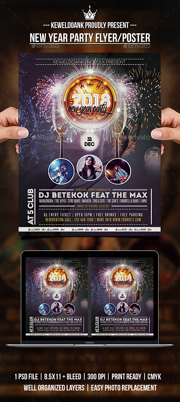GraphicRiver New Year Party Flyer Poater 20961867 GraphicRiver New Year Party Flyer Poater 20961867