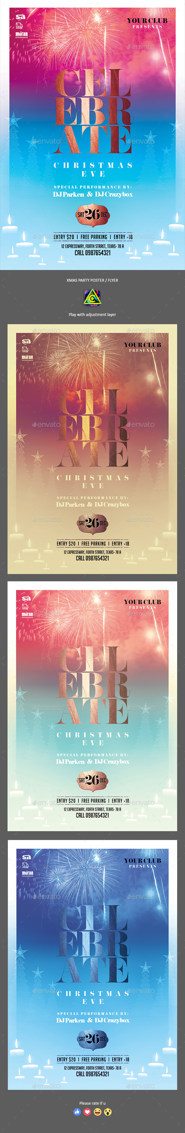 Celebrate Party Poster / Flyer - Clubs & Parties Events