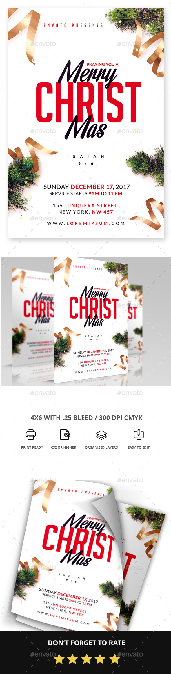 Christmas - Church Flyers