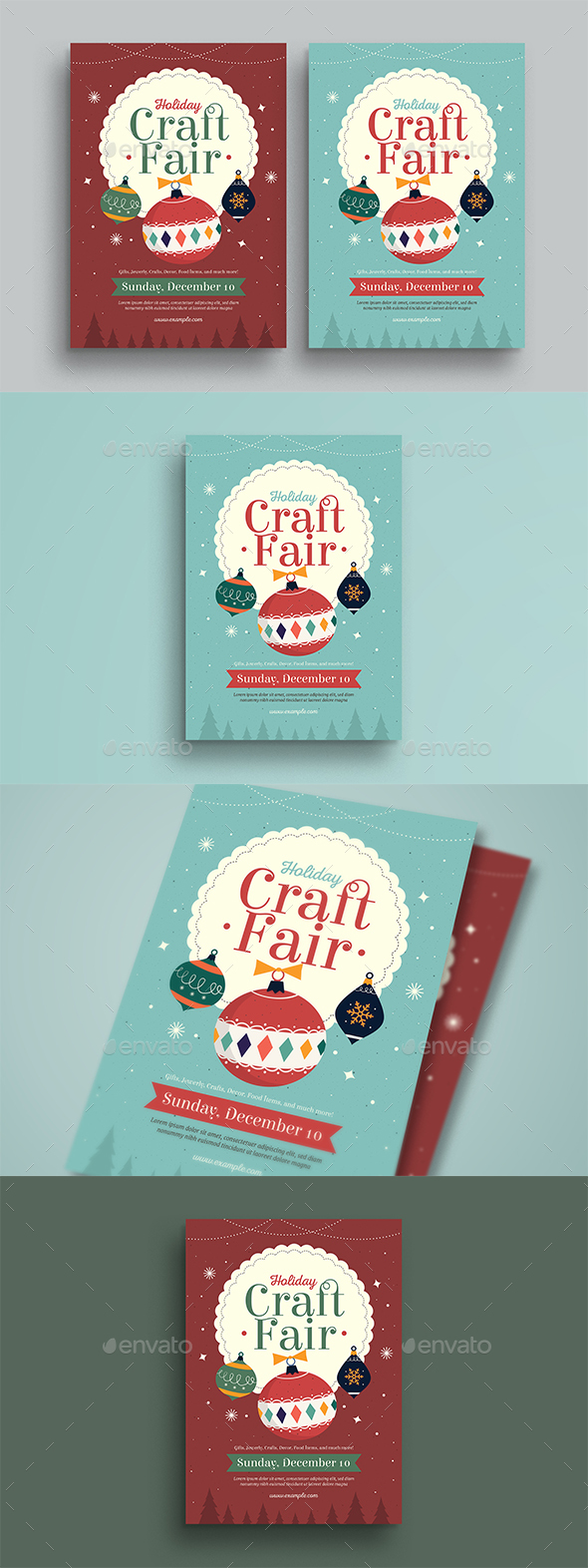 GraphicRiver Holiday Christmas Craft Fair 20962040 GraphicRiver Holiday Christmas Craft Fair 20962040
