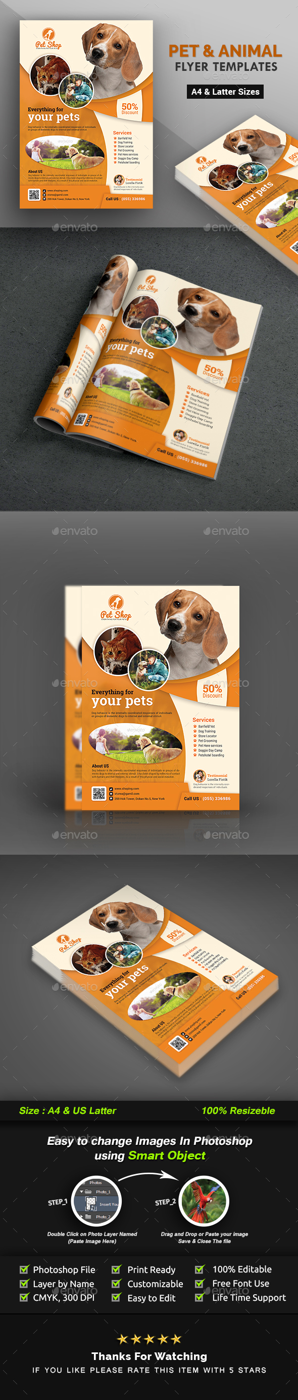 GraphicRiver Pet Flyer Animal Flyer Templates 20962079 GraphicRiver Pet Flyer Animal Flyer Templates 20962079