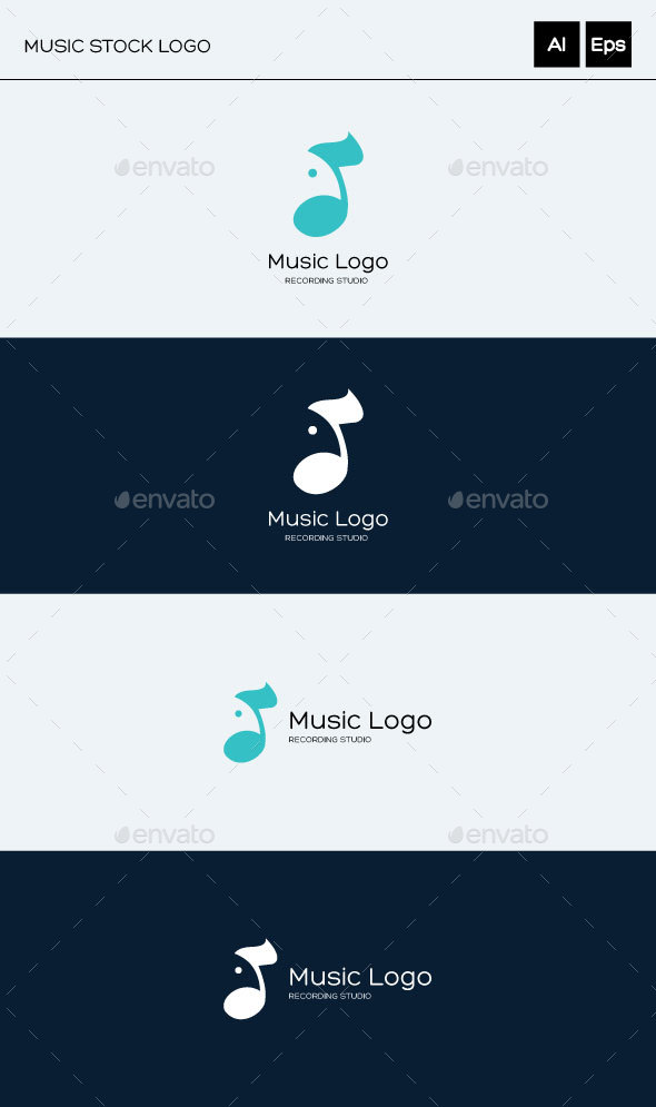 GraphicRiver Music Logo 20962141 GraphicRiver Music Logo 20962141