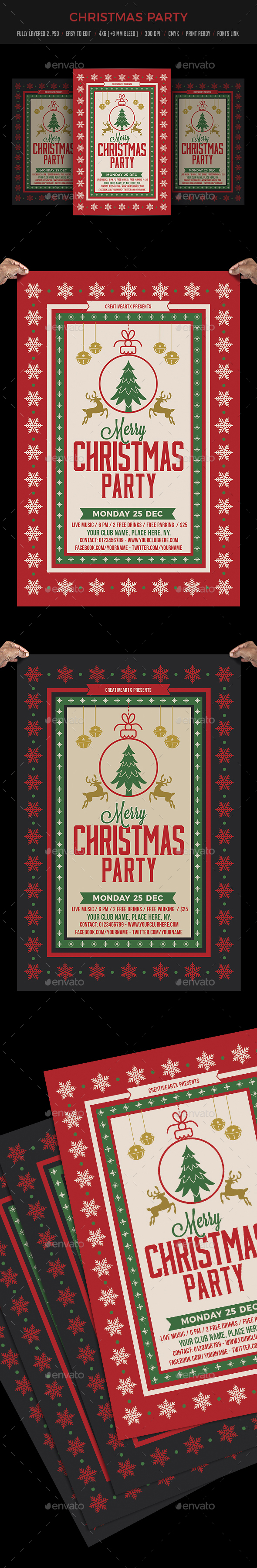 GraphicRiver Christmas Party 20962244 GraphicRiver Christmas Party 20962244