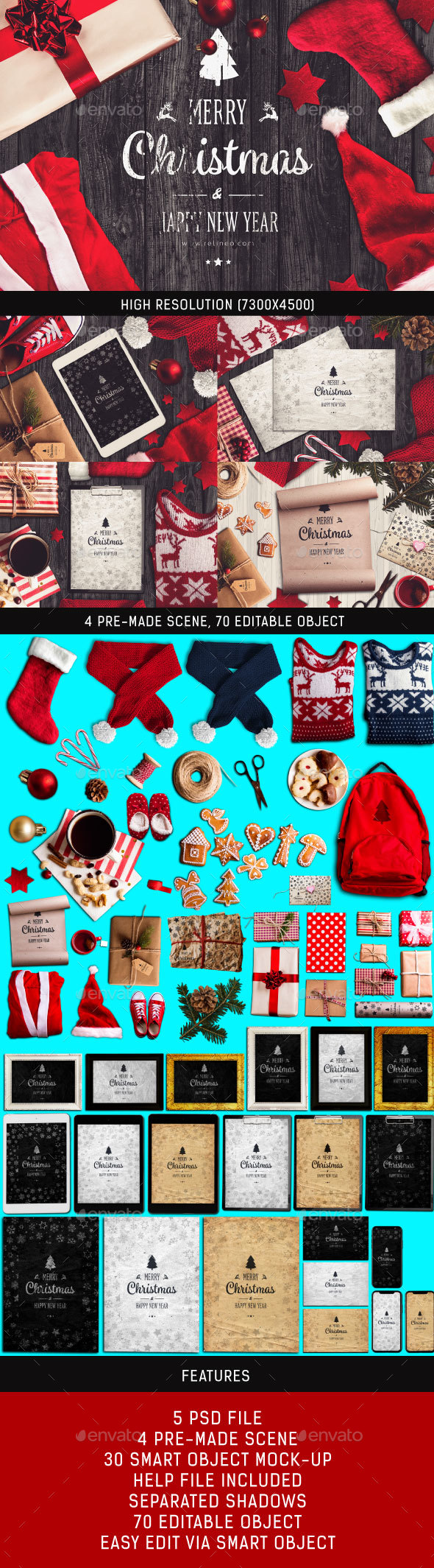 GraphicRiver Christmas Scene and Mock-up Creator #2 20962628 GraphicRiver Christmas Scene and Mock-up Creator #2 20962628
