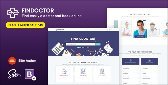 ThemeForest FINDOCTOR Doctors directory and Book Online template 20876478 ThemeForest FINDOCTOR Doctors directory and Book Online template 20876478