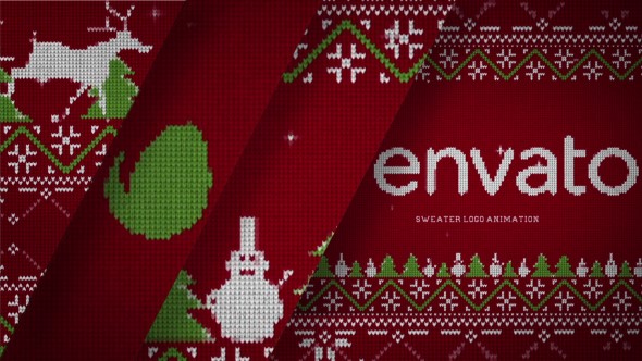 Videohive - Christmas Sweater Logo 20962947