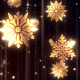 Christmas Golden Snowflakes Christmas Golden Snowflakes - VideoHive Item for Sale