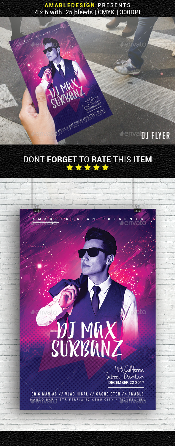 GraphicRiver Guest DJ Party Flyer 20963589 GraphicRiver Guest DJ Party Flyer 20963589