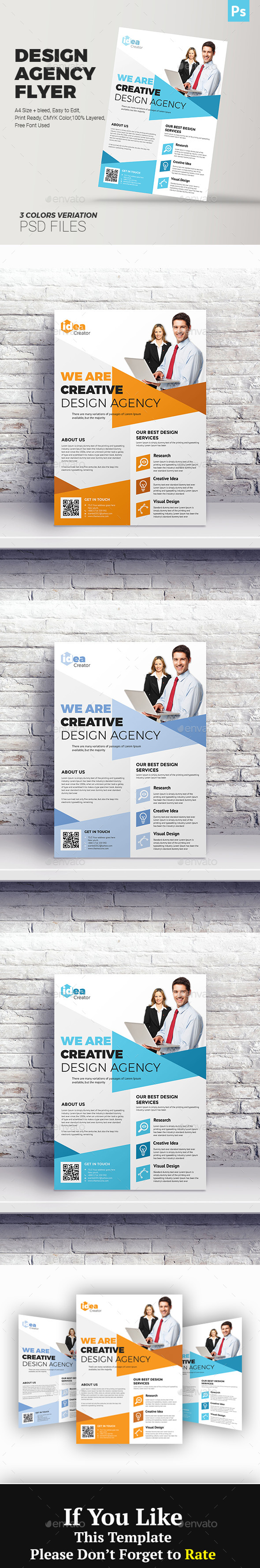 GraphicRiver Design Business Agency Flyer 20963789 GraphicRiver Design Business Agency Flyer 20963789