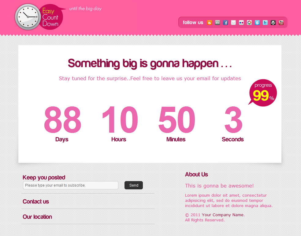Easy Countdown by elieli | CodeCanyon