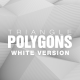 Triangle Polygons Loop Background White Version - VideoHive Item for Sale