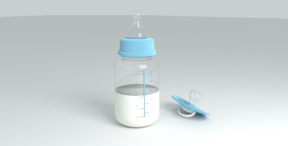 Babies Bottle and - 3Docean 20965893