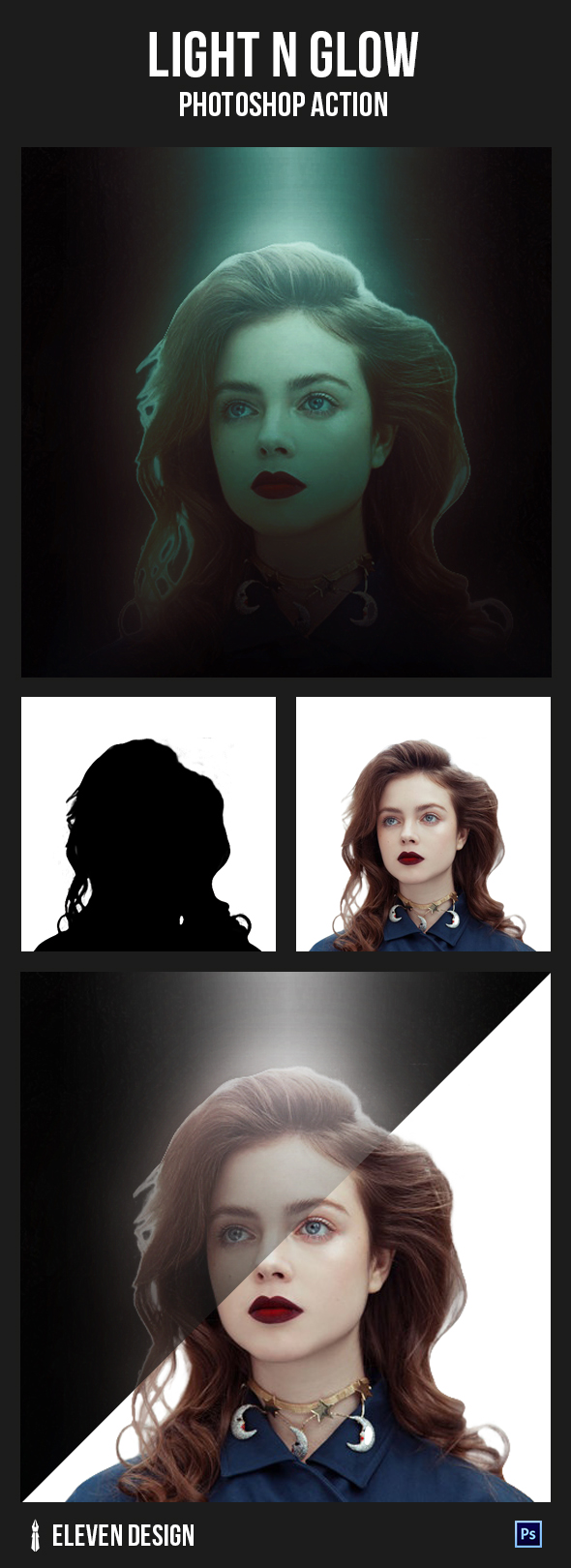 GraphicRiver Light n Glow Photoshop Action 20966692 GraphicRiver Light n Glow Photoshop Action 20966692