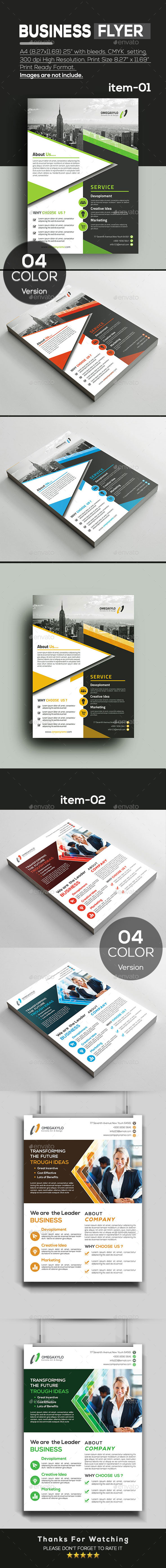 GraphicRiver Flyer Bundle 2 In 1 20966700 GraphicRiver Flyer Bundle 2 In 1 20966700