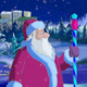 Santa Claus Blowing Snow - VideoHive Item for Sale
