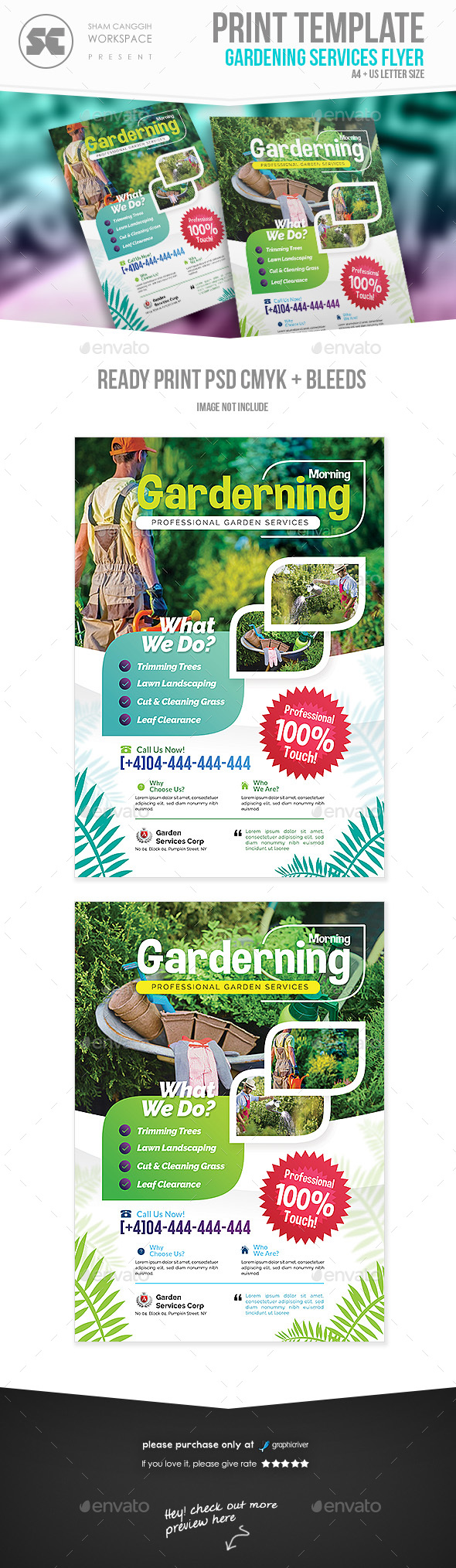 GraphicRiver Garden Services Flyer 20966790 GraphicRiver Garden Services Flyer 20966790