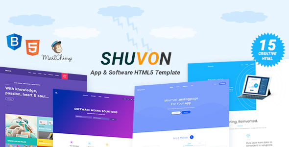 Shuvon - AppSoftware - ThemeForest 20967446