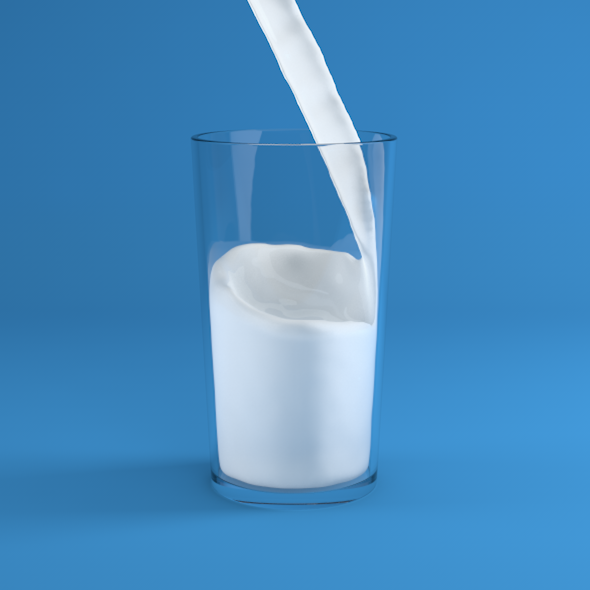 Milk Glass - 3Docean 20968260