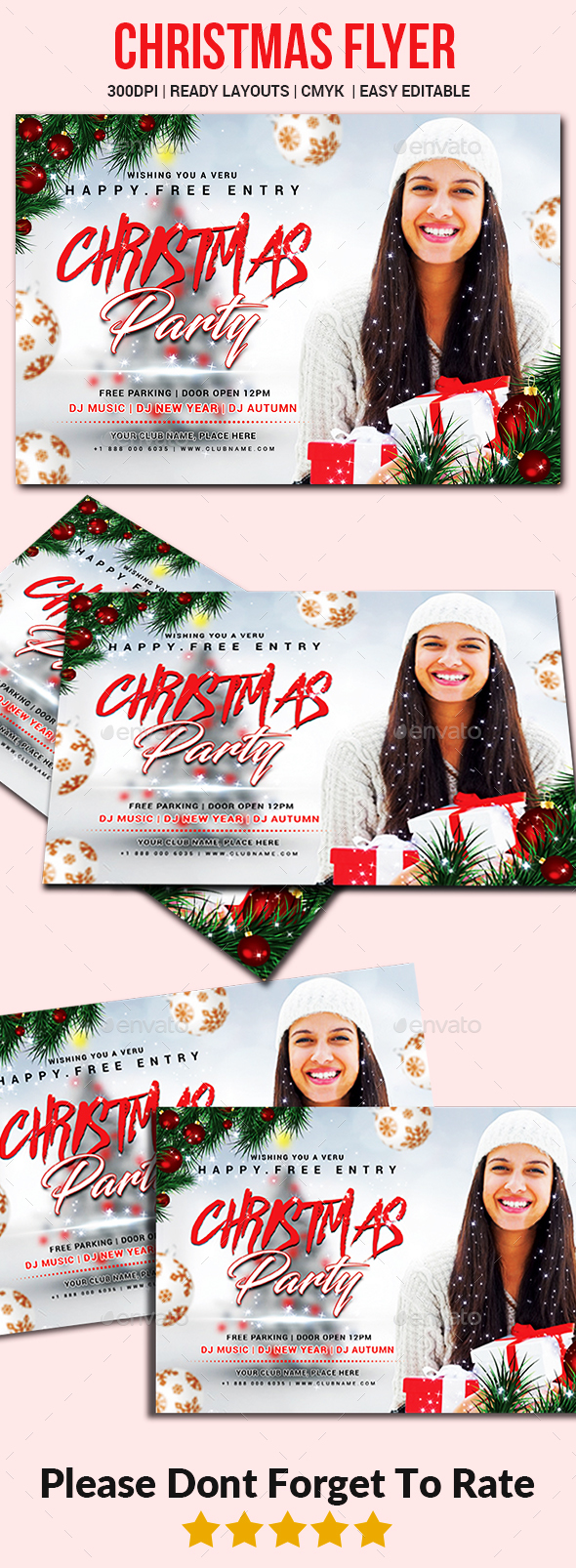 Christmas Party Flyer - Events Flyers