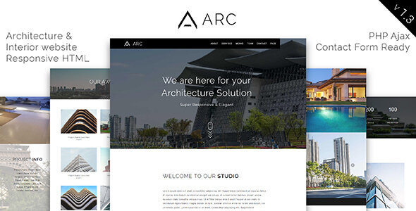 ARC_ArchitectureInteriorConstruction HTML Template - ThemeForest 20218385
