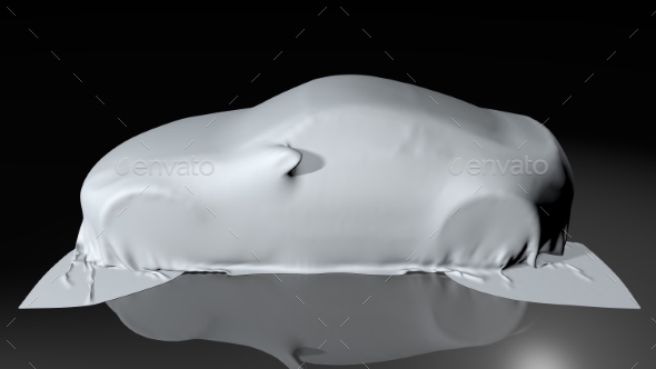 GraphicRiver Car Covered with a Cloth 3D Render 20970463 GraphicRiver Car Covered with a Cloth 3D Render 20970463