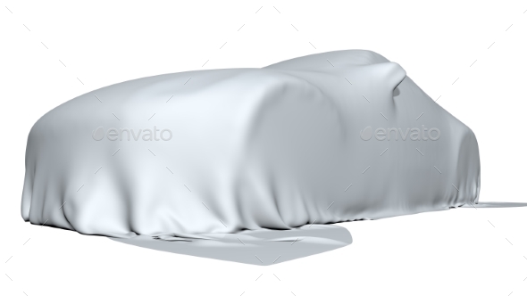 GraphicRiver Car Covered with a Cloth Isolated 3D Render 20970474 GraphicRiver Car Covered with a Cloth Isolated 3D Render 20970474