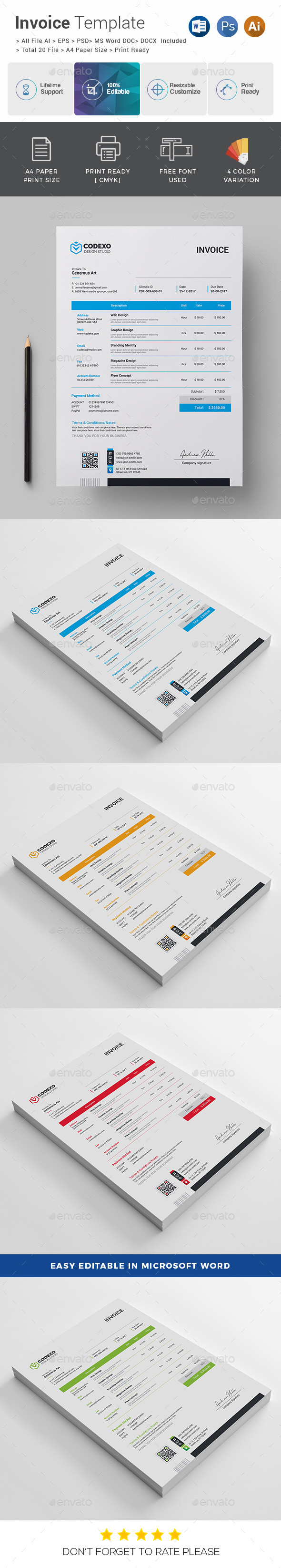 GraphicRiver Invoice 20970949 GraphicRiver Invoice 20970949