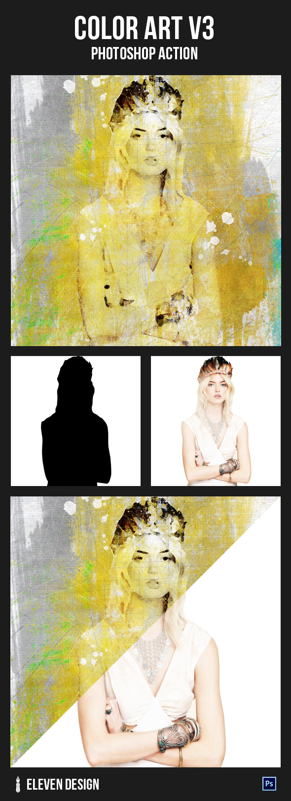 GraphicRiver Color Art v4 Photoshop Action 20971433 GraphicRiver Color Art v4 Photoshop Action 20971433