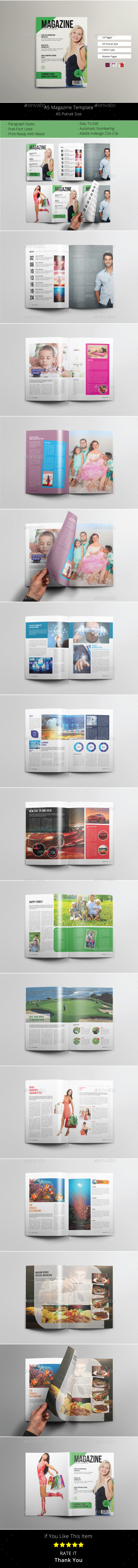GraphicRiver A5 Magazine Template 20972099 GraphicRiver A5 Magazine Template 20972099