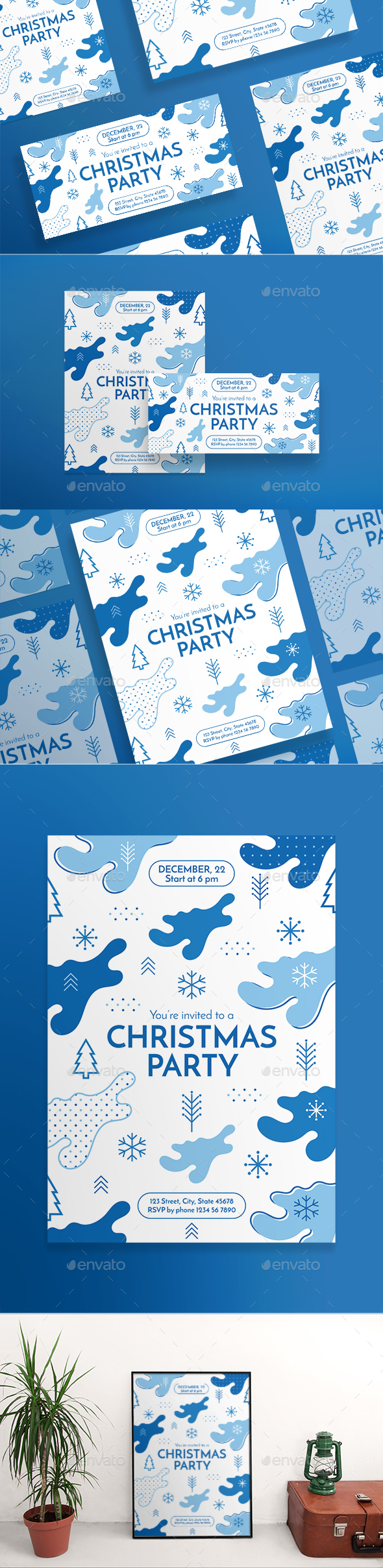 GraphicRiver Christmas Party Flyers 20972492 GraphicRiver Christmas Party Flyers 20972492