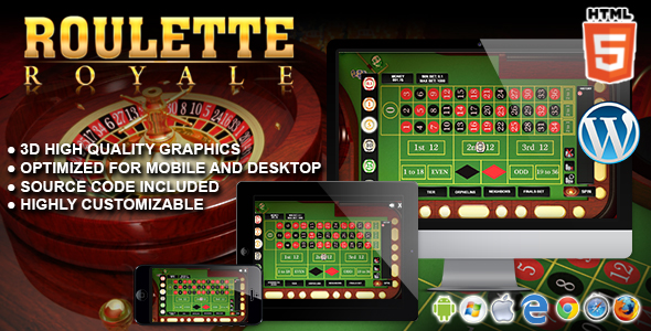 Roulette Royale - HTML5 Casino Game - CodeCanyon Item for Sale