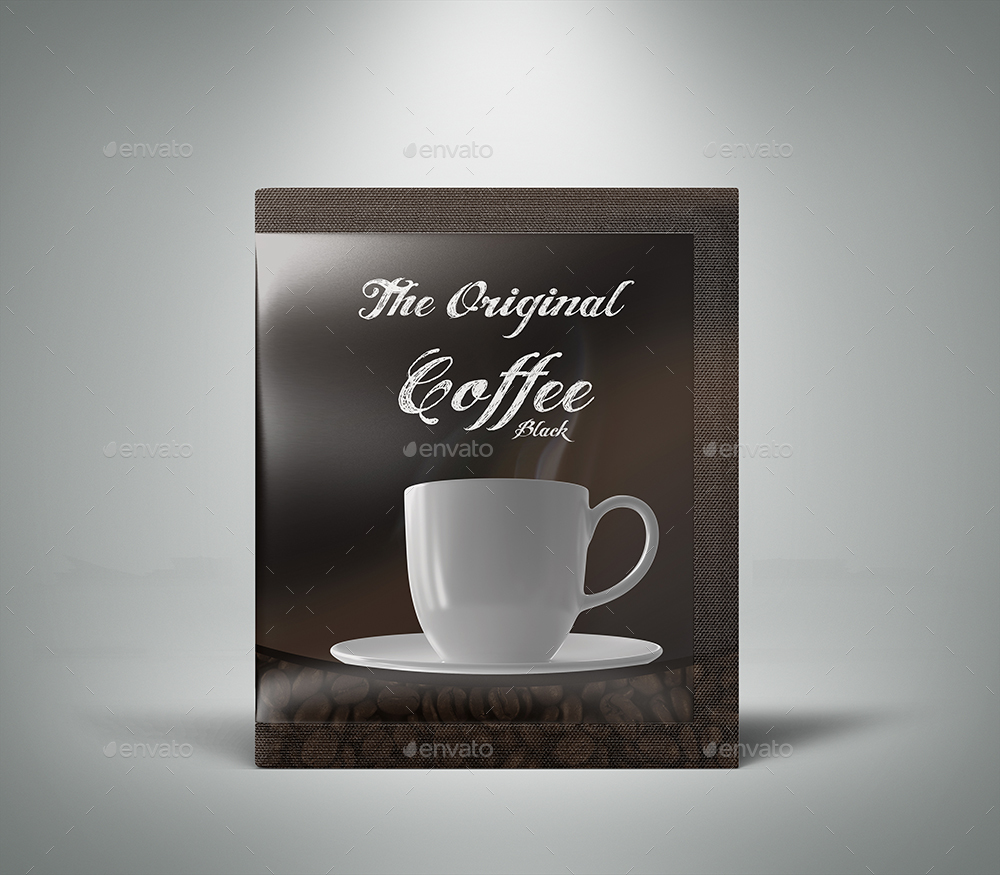 Download Coffee Sachets Mock Up V1 By 3background Graphicriver 3D SVG Files Ideas | SVG, Paper Crafts, SVG File