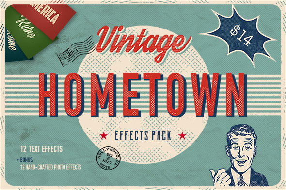 GraphicRiver Hometown Effects Pack 20972709 GraphicRiver Hometown Effects Pack 20972709