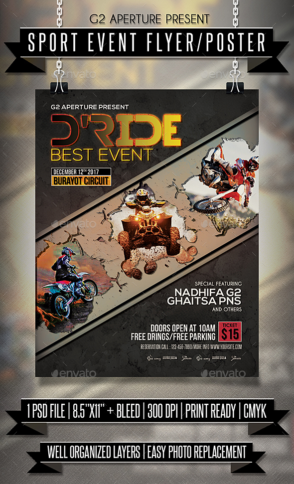 GraphicRiver Sport Event Flyer Poster 20974424 GraphicRiver Sport Event Flyer Poster 20974424