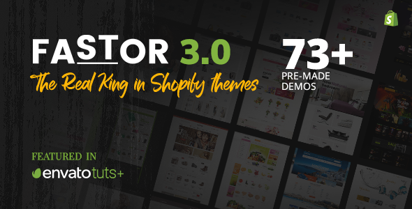 Fastor - Multipurpose Shopify Sections Theme - Fashion Shopify